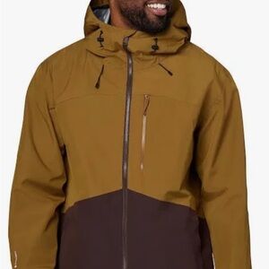 Flylow Knight Jacket. NWT Ski/ snowboard shell jacket. Large. Rey/timber color.